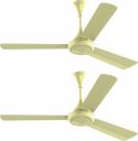 V-Guard Gatimaan Neo Ultra High-Speed Ceiling Fan Pack of 2 | 400 RPM | Sweep 1.2 M (Ivory)...