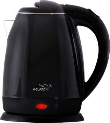 V-Guard VKP15 Prime Electric Kettle (1.5 L, Black)