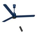 V-Guard Zenair BLDC Ceiling Fan For Home | 5-Star Energy Saving | Remote Control | 1.2 meters (Admiral Blue)...