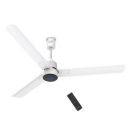 V Guard Zenair Pro BLDC Ceiling Fan 1200 mm | BEE 5-Star Energy Saving | High-Speed BLDC Motor (370 RPM) | Remote Control with 6 Speeds | UI LED speed indicator | 2-Year Warranty | White...