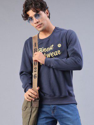 V-Mart Men Printed Sweatshirt