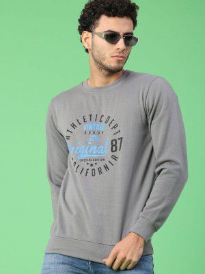 V-Mart Men Printed Sweatshirt