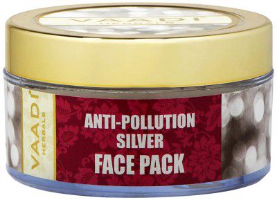 Vaadi Herbals Silver Face Pack Pure Silver Dust and Lavender Oil 70g