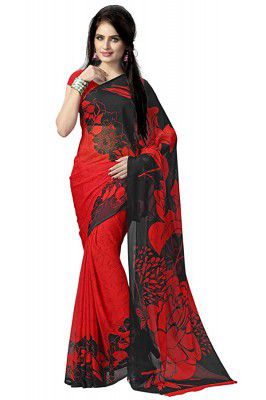 Vaamsi Chiffon Saree with Blouse Piece