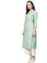 Vaamsi Crepe Printed Kurti(VPK1762_Green_Free Size)...