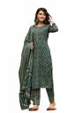 Vaamsi Womens Cotton Printed Kurta Pant Dupatta Set (VKSKD1171_Green)...