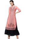 Vaamsi Women's Crepe a-line Kurta...