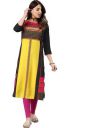 Vaamsi Women's crepe a-line Kurta...