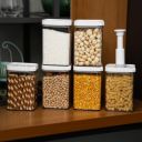 Satpurush Vacuum Fridge Storage Containers - (1000ML, Pack of 6)...