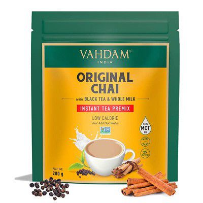 VAHDAM, INSTANT Tea Premix - Original Chai (200g)