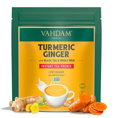 VAHDAM, Instant Tea Premix - Turmeric Ginger (200g)