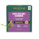 VAHDAM, Organic Darjeeling Black Tea Bags (15 Count) High Caffeine, Non-GMO, Gluten-Free | Strong, Robust & Flavoury | Individually Wrapped Unblended Second Flush Darjeeling Tea Bags...