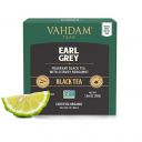VAHDAM, Organic Earl Grey Tea Bags (15TBs) - CITRUSY & Delicious Whole Leaf Black Tea Blended with 100% Natural Oil of Bergamot, Natural Source of Anti-OXIDANTS...
