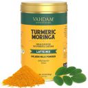 VAHDAM - Turmeric + Moringa Tea | 40 Cups (100 gm) | USDA Organic Certified | Superfood Moringa Tea with Turmeric | Herbal Tea...