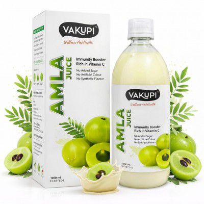 Vakupi Amla Juice 1L | Cold-Pressed Ayurvedic Amla Juice