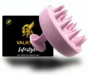 VALKYRIE Scalp Massager Shampoo Brush,Eco-Friendly Wheat Straw Body With Soft Silicon Bristles,Hair Scalp Scrubber,Scalp Exfoliator|Dandruff Removal,Prevents Hair Loss For Men&Women|Pink (Jp-35)...