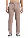 VALLEY Casual Textured Slim Fit Trousers, Side Pockets...