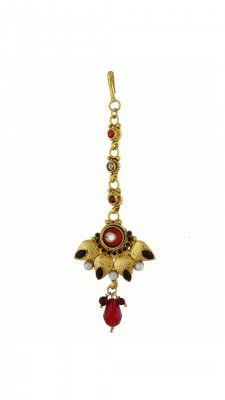 Vama Fashions Bore Maang teeka tika Mangtika Mang Tikka for Wedding Traditional