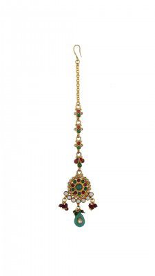 Vama Fashions Bore Maang teeka tika Mangtika Mang Tikka for Wedding Traditional