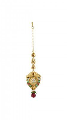 Vama Fashions Borla Mang teeka tika Mangtika Maang Tikka for Wedding Traditional