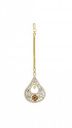 Vama Fashions Maang teeka Mang Tikka tika Maangtika Mathapatti for Women Traditional...