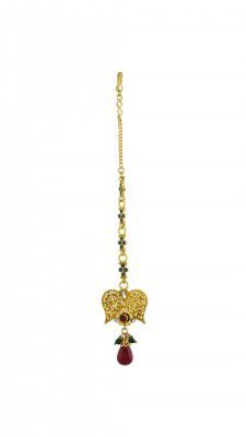 Vama Fashions Papadbilla Mang teeka tika Maangtika Maang Tikka for Women Stylish Latest
