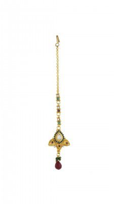 Vama Fashions Papadbilla Mang teeka tika Maangtika Maang Tikka for Women Stylish Latest