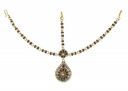 Vama Fashions Traditional Matha Patti Stone Borla Drop Damini Mangtika Maang Tikka jewellery for Women...
