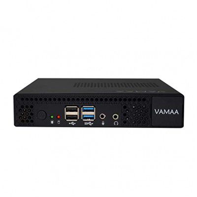 VAMAA i5416 Series Mini Desktop Computer (Intel Core i5 4200U 4th Gen/4GB/256GB SSD/Windows 10/Intel Integrated Graphics) Black
