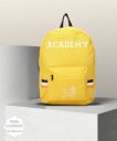 Van Heusen Academy  Small 18 L Laptop Backpack VHBGGRGFF001016  (Yellow)...