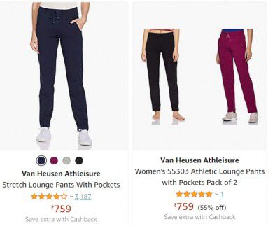 Van Heusen Athleisure Lounge Capri Upto 55% Off