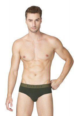 Van Heusen Men Breathable AIR Series Briefs - Cotton Polyamide Elastane - Colour Fresh, Mesh Stretch, Ultra Soft