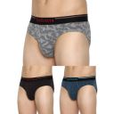 Van Heusen Men Briefs - 100% Combed Cotton - Pack Of 3 - Anti Bacterial, Super Soft...