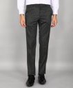 VAN HEUSEN  Men Slim Fit Grey Polyester Trousers...