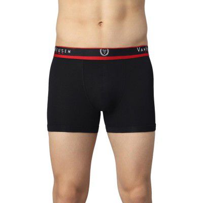 Van Heusen Men Trunks - Cotton Elastane - Jaspe Textured, Double Layer Gusset, Label Free