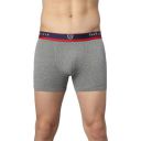Van Heusen Men Trunks - Cotton Spandex - Jaspe Textured, Double Layer Gusset, Solid_70010_Lt Grey Jaspe_XL...