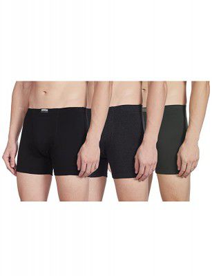 Van Heusen Mens Antibacterial Cotton Boxer Brief (Pack of 3)