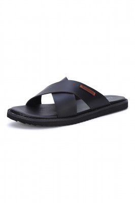 Van Heusen Men's Brown Sliders
