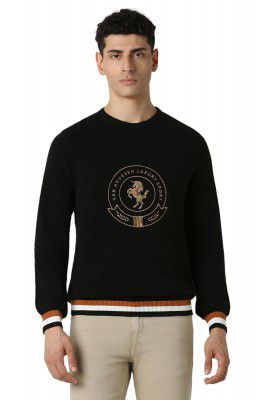 Van Heusen Men's Luxury Sports Regular Fit Full Sleeve Crew Neck Sweater