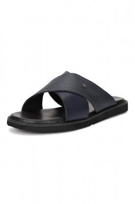 Van Heusen Men's Navy Slipper