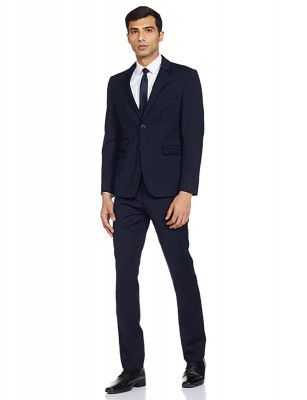 Van Heusen Mens Peak Lapel Skinny Blazer
