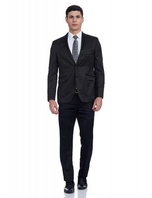 Van Heusen Mens Poly Viscose Shawl Collar Suit