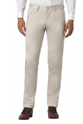 Van Heusen Men's Regular Fit Mid Rise Trouser