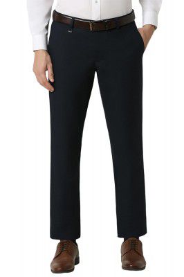 Van Heusen Men's Slim Fit Mid Rise Pants