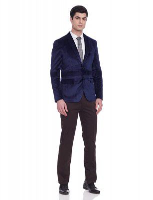 Van Heusen Mens Synthetic Notch Lapel Suit