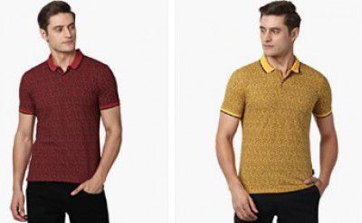 Van Heusen Men's T-Shirts & Polos Mini.70% Off