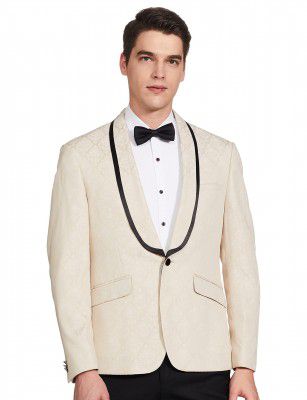 Van Heusen V Dot Mens Shawl Collar Regular Fit Blazer