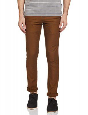Van Heusen V Dot Mens Slim Fit Formal Trousers