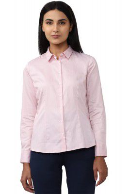 Van Heusen Women's Cotton Regular Fit Shirt