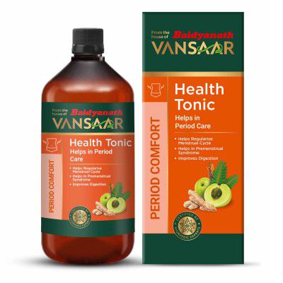 Vansaar Health Tonic - 1Ltr | Ayurvedic Formulation to Aid Menstrual Health | Enhances Strength & Stamina | Made with 100% Ayurvedic Ingredients
